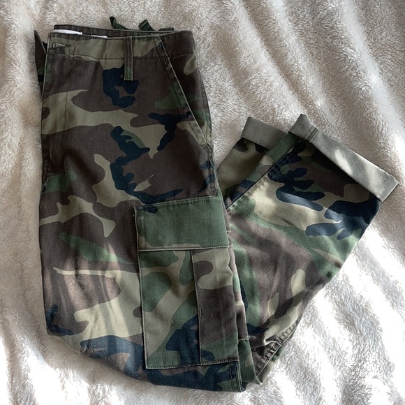 RE/DONE CAMO CARGO PANTS - Picture 5 of 8